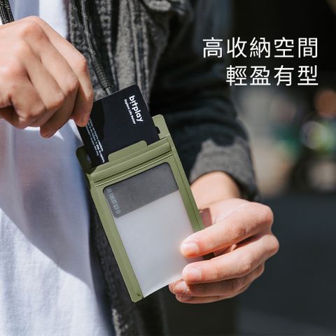 Bitplay AquaSeal Badge Holder 防水機能證件套-沙漠黃