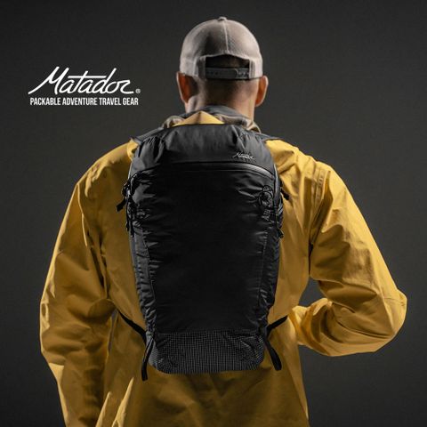 Matador 鬥牛士 Freefly 進階2.0款-16L 防水輕量背包-黑色