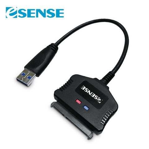 ★支援 2TB 硬碟★Esense K101 USB3.0 2.5吋SATAⅢ快捷線(07-ESK101)