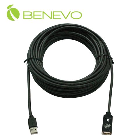 BENEVO專業型 15米 單埠主動式USB 2.0 訊號增益延長線 (BUE2015U1)