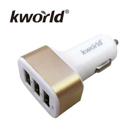 Kworld 廣寰 廣寰Kworld 3.4A USB車充CAR-C11