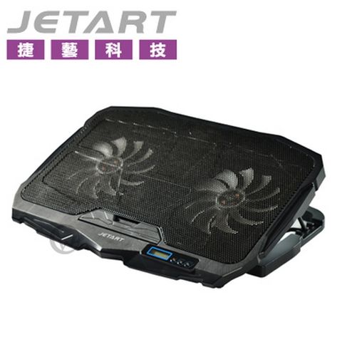 14~17吋筆電皆適用JetArt 捷藝 CoolStand 7+ 人體工學 筆電散熱器 NPA220