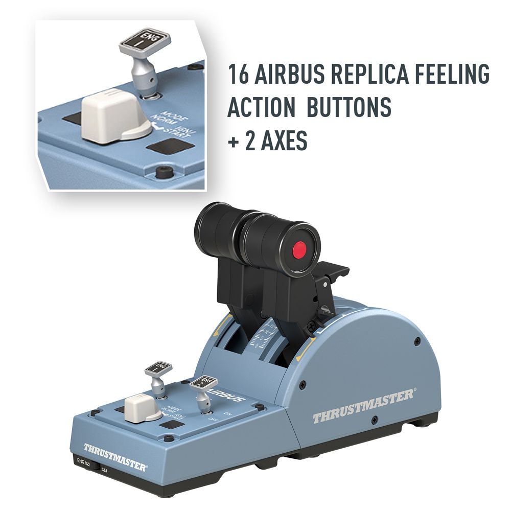 ENGMODE16 AIRBUS REPLICA FEELINGACTION BUTTONS 2 AXESTHRUSTMASTERENG  THRUSTMASTER®