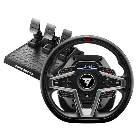 THRUSTMASTER T248P 力回饋方向盤金屬三踏板組 (支援PS /PC)