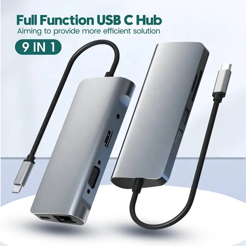 WillGo  9 in 1 USB C 集線器