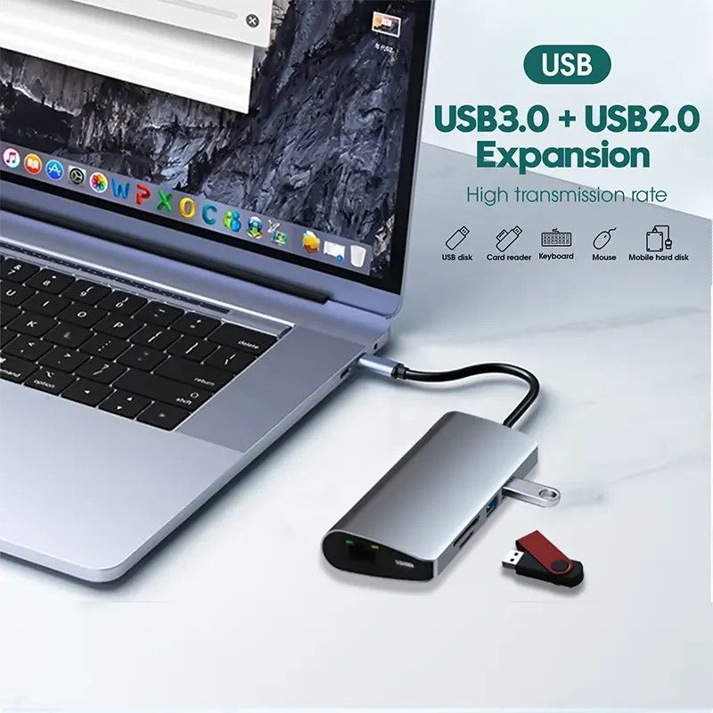 WillGo  9 in 1 USB C 集線器