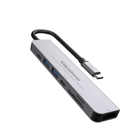 Gigastone 7合1多功能 100W PD充電 Type-C HUB
