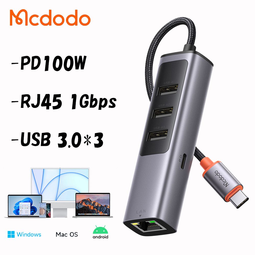 Mcdodo 麥多多   5 in 1 USB C 集線器