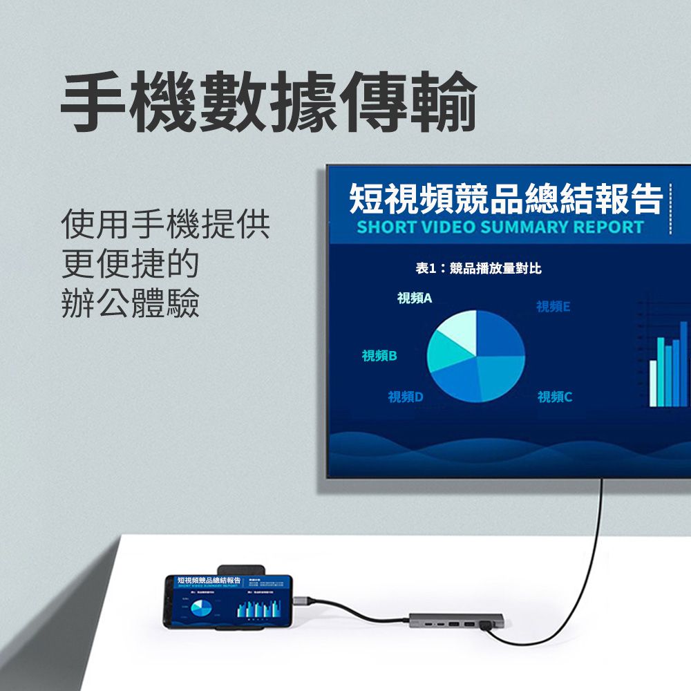 OMG Type-C轉HDMI九合一拓展塢 多功能HUB集線器HDMI/PD快充/TF/SD讀卡器/耳機孔