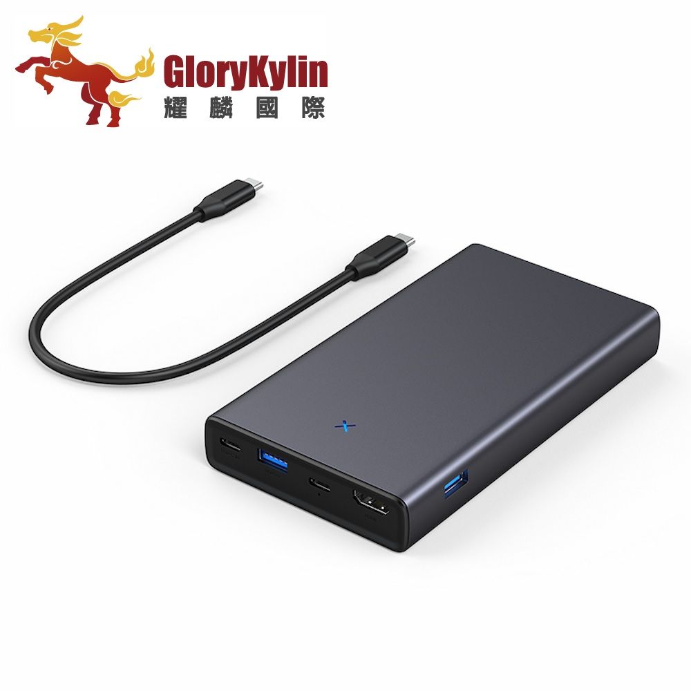 GKI 耀麟國際 八合一Type-C+USB通用擴充轉接器 SATA SSD 2.5