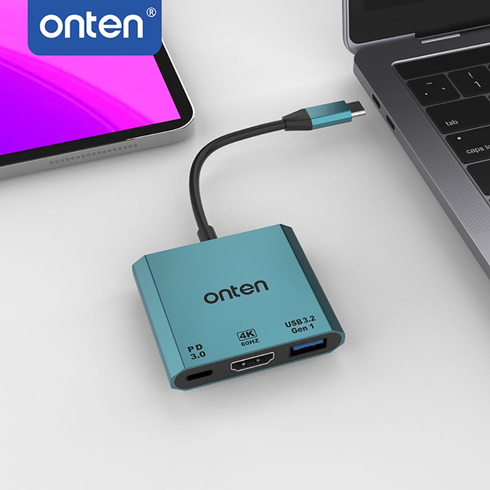 ONTEN [otn-uc301]USB 3.1 Gen 1 Thunderbolt 3 轉 HDMI 4K@60Hz 影音轉換器