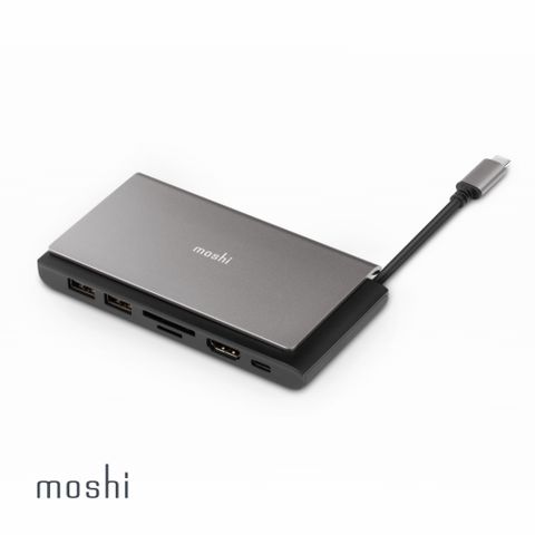 Moshi 摩仕 Symbus Mini USB-C Hub 七合一迷你多功能集線器