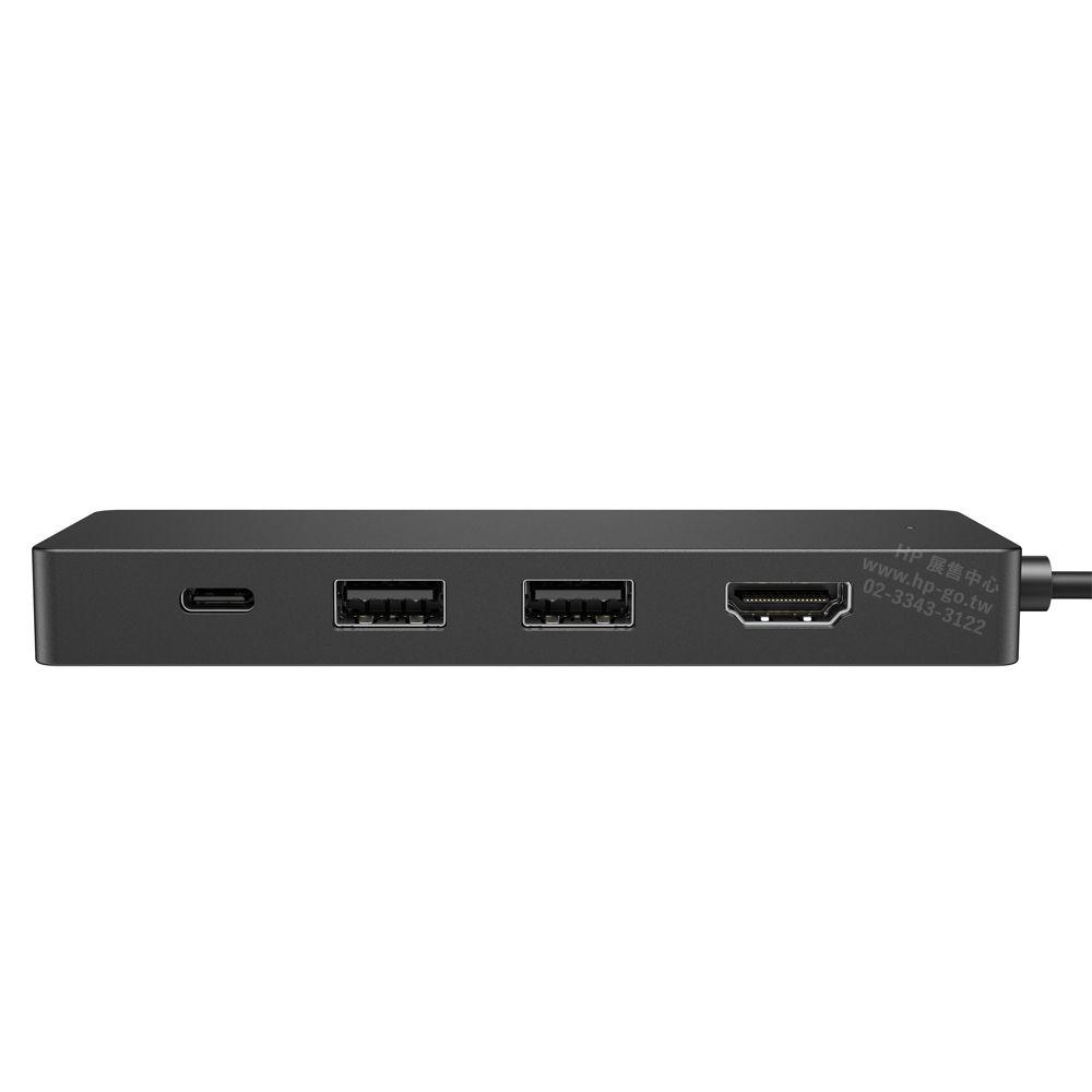 HP 惠普 USB-C Travel Hub G3 集線器(USB-C線連接/HDMI 2.0/可擴充USB-C及USB-A/1年保固/86S97UT)