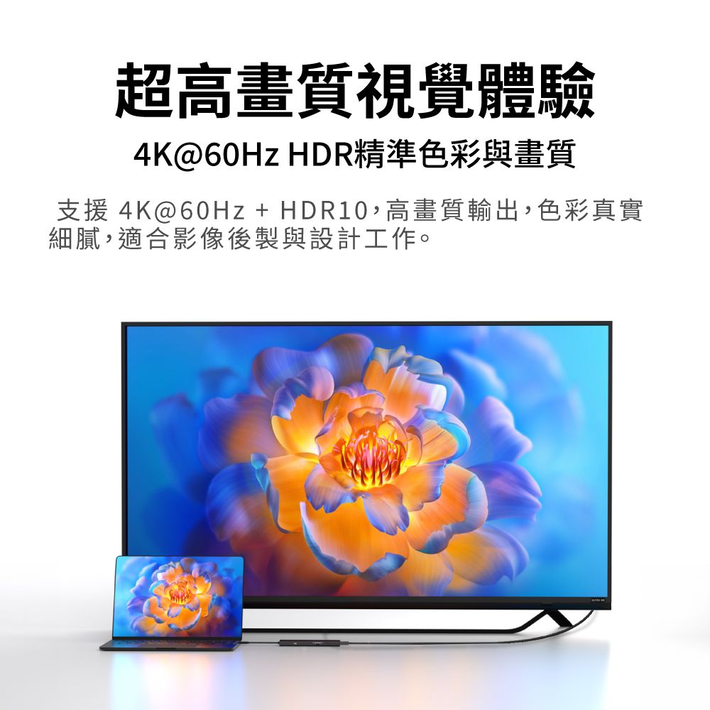 PX 大通 7合1高效能! HUB Type c 轉接頭/集線器 4K高畫質影音轉換器USB-A/USB-C 10G極速傳輸 (CX7-21S)