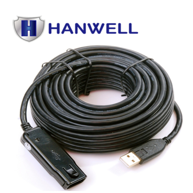 HANWELL 捍衛科技  URC210-6M USB 2.0 主動式信號放大延長線