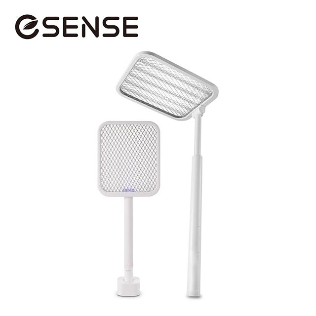 Esense 逸盛   EMS1000WH 伸縮摺疊電蚊拍 