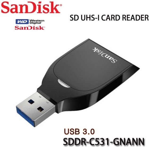 SanDisk 晟碟   SD UHS-I  高CP值 高速讀卡機