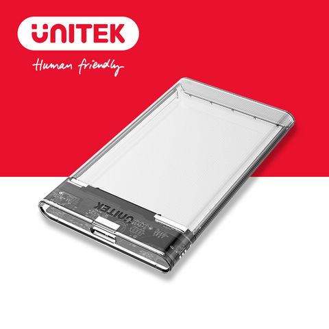 UNITEK USB3.1 Gen1 2.5英吋 SATA6GHDD/SSD硬碟盒 (Y-S1103A)