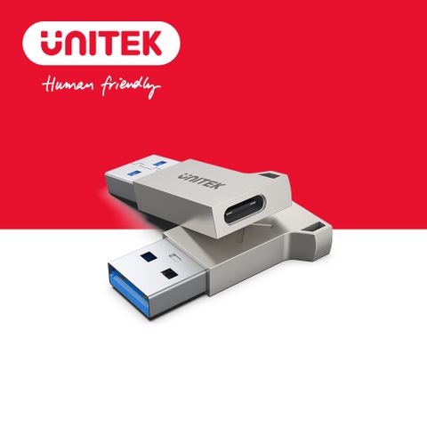 UNITEK 優越者 USB3.0 USB-A轉USB-C轉接頭(Y-A1034NI)