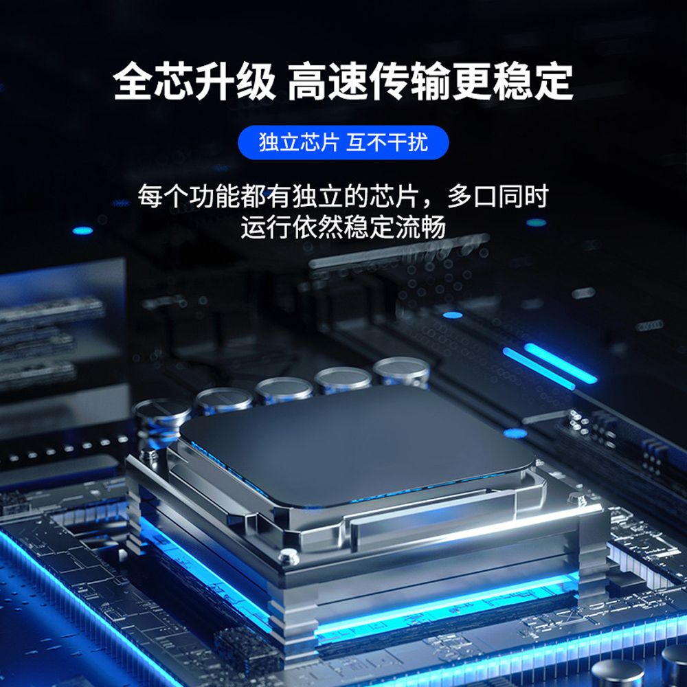  YUCUN 六合一多功能hub集線器 PD快充Type-C轉接器 HDMI轉接頭 USB高速傳輸擴充