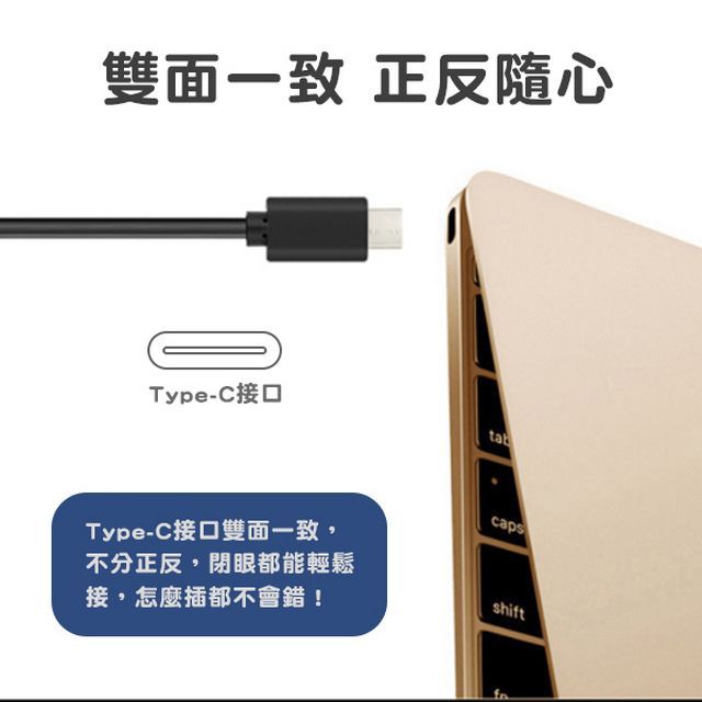  Type C HUB 四合一 擴充轉接線 4孔集線器  USB 3.0