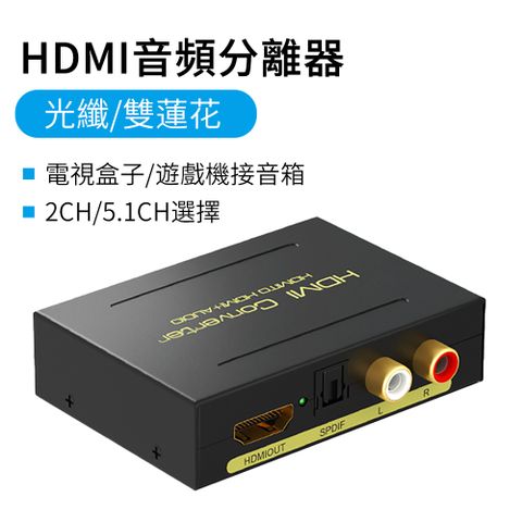 BASEE 4K高清立體聲HDMI音頻分離器 數位光纖+3.5mm音頻切換器 4K*2K 螢幕聲音同步器 音源轉接器 音訊解碼器 分配器【4K高清，15米遠距離傳輸】