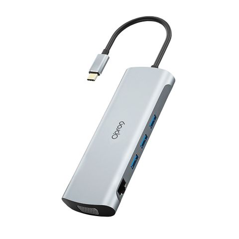 Opro9 USB-C 10合1 4K2K高解析多功能HUB