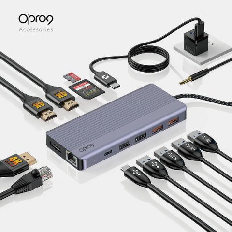 Opro9 USB-C 13合1 多功能轉接器