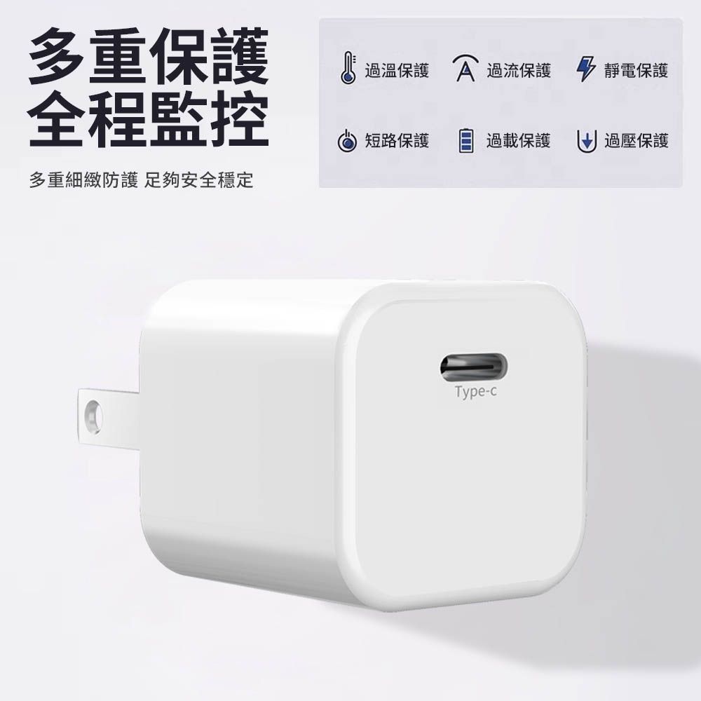  ZestQ 氮化鎵充電器35W 氮化鎵GaN TYPE-C快充充電器 充電頭 豆腐頭支援iPhone15/14/13/12/11