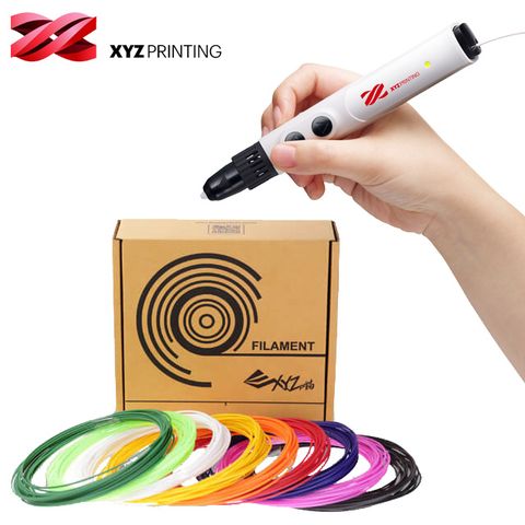 XYZprinting da Vinci 3D Pen cool低溫3D筆專用PCL線材（9色標準組合包）x 5