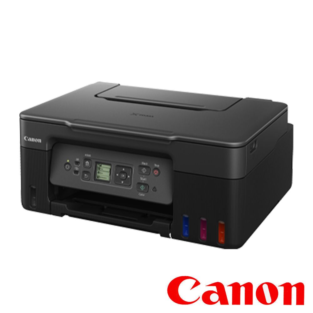 Canon 佳能  PIXMA G3770 原廠大供墨複合機(活力黑)