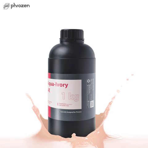 Phrozen 湖水粉肌4K模型樹脂, 1KG裝