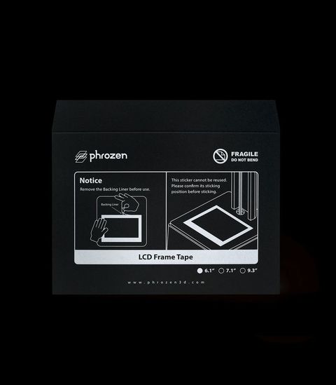 Phrozen 6.1 Sonic mini 4k &amp; Sonic 4k 2022 LCD黑色框貼