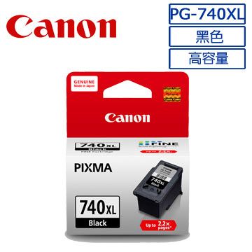 Canon 佳能 PG-740XL 黑色高容量墨水匣