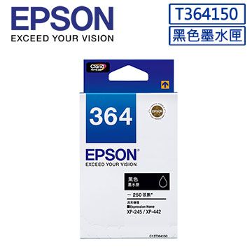 EPSON 愛普生 364(C13T364150)黑色墨水匣