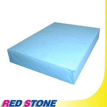 RED STONE 紅石 A4彩色影印紙/多功能色紙淺藍色70g/單色500張裝