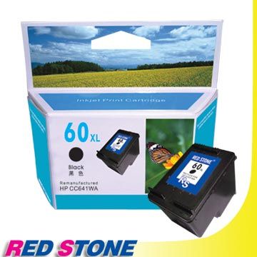 Robert Timms RED STONE for HP CC641WA黑色環保墨水匣NO.60XL(高容量)