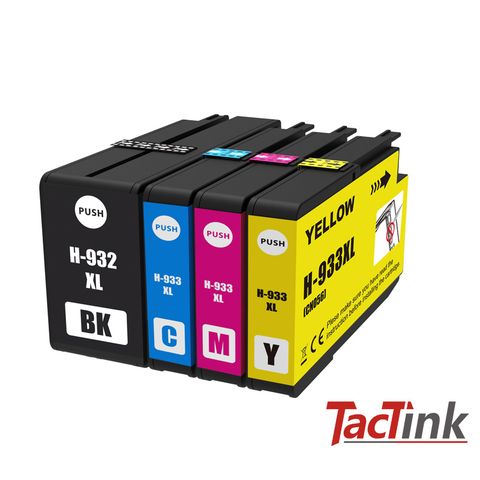 【TacTink】HP 932XL 933XL相容墨水匣適用6600/6700/6100/7110/7510/7512/7610/7612