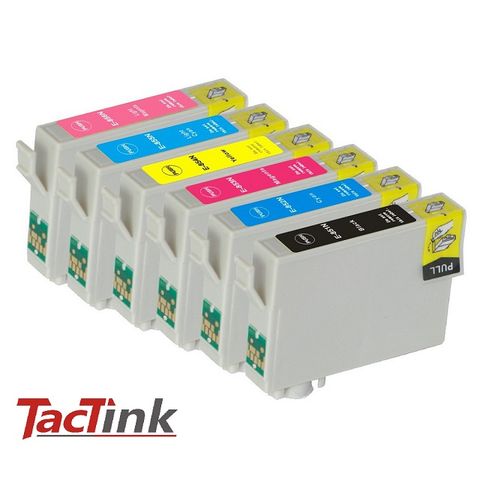 【TacTink】EPSON 相容副廠墨水匣85N 6色組合包 適用機型Photo1390