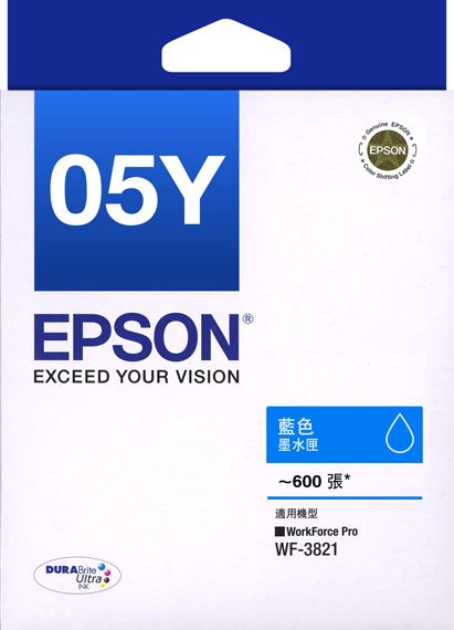 EPSON 愛普生  原廠藍色墨水匣(C13T05Y250)