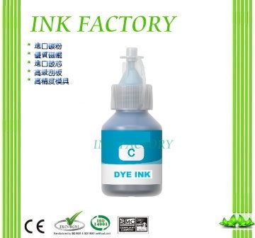 【INK FACTORY】BROTHER BT5000 DYE INK 藍色相容墨水 適用型號：DCP-T300/DCP-T500W /DCP-T700W/MFC-T800W/BT6000