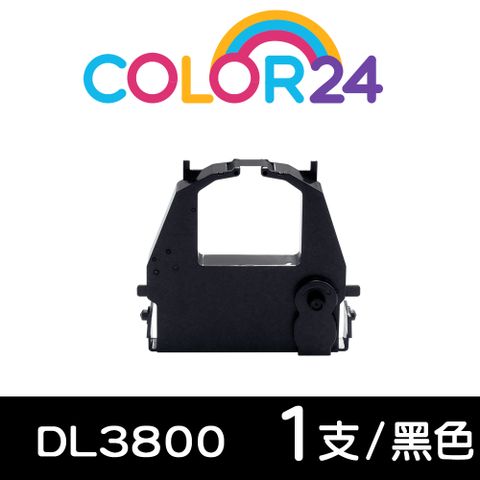 Color24 for Fujitsu DL3800 黑色相容色帶  適用DL-3850+/DL-3750+/DL-3800 Pro/DL-3700 Pro/DL-9600/DL-9400/DL-9300/MP-3800C/F-38/F-80/F-80+/F-90/F-93/F-94