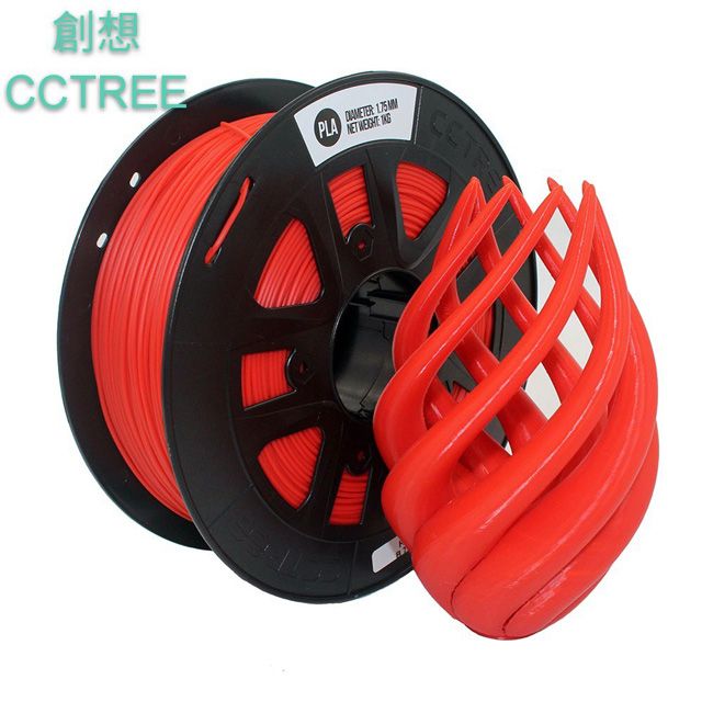 CCTREE  PLA 3D列印線材 1.75mm  1KG 紅色