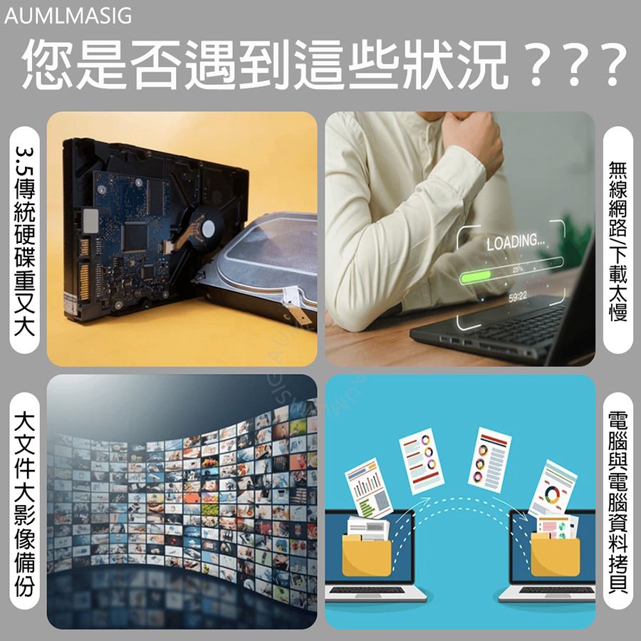  【AUMLMASIG全通碩】光速傳輸 USB4 40GBPS TO M.2 SSD 隨身硬碟盒 支持雷電4協議/主動式散熱 USB4.0 40Gbps 光速傳輸 支持各大品牌SSD USB TYPE-C 輸出 大容量行動硬碟 全鋁機身+渦輪風扇 免驅動隨插即用 鋁鎂合金強散熱  附送USB4.0 C TO C雙線套餐
