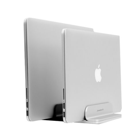 Jokitech 鋁合金立式筆電架(銀) 筆電立架 Macbook收納架 平板架 桌上收納架