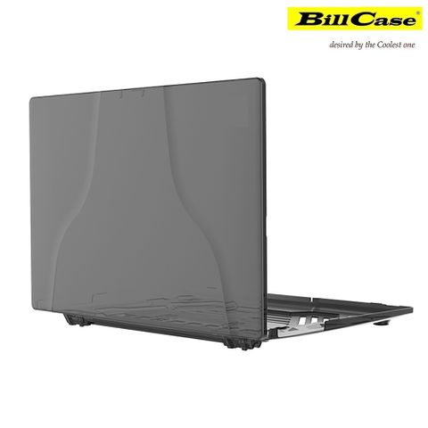 Bill Case 2021 全新多功 華為 MateBook 14吋 手提式透氣支架保護殼 晶透黑