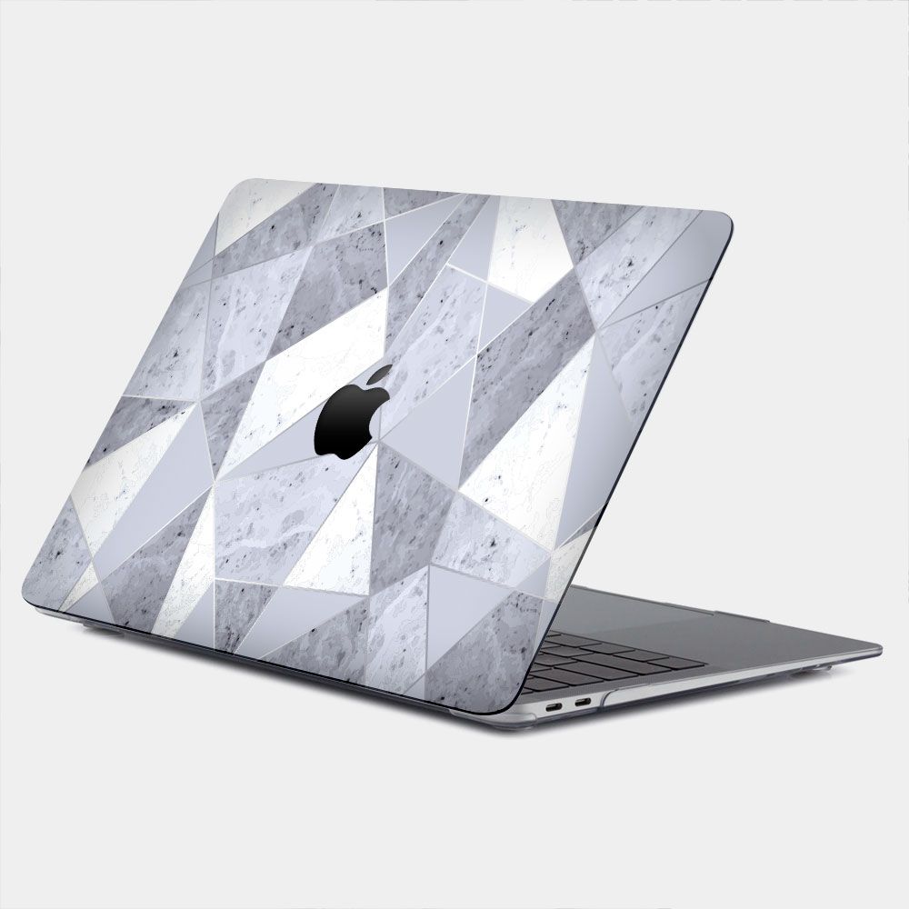 PIXOSTYLE 菱格紋大理石 MacBook Air / Pro 防刮保護殼 RS1392