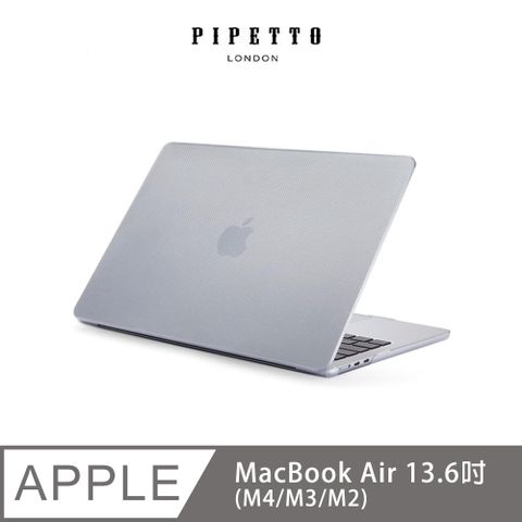 英國Pipetto Hardshell Dots MacBook Air 13.6吋 防刮纖薄止滑霧透點狀紋理筆電保護殼