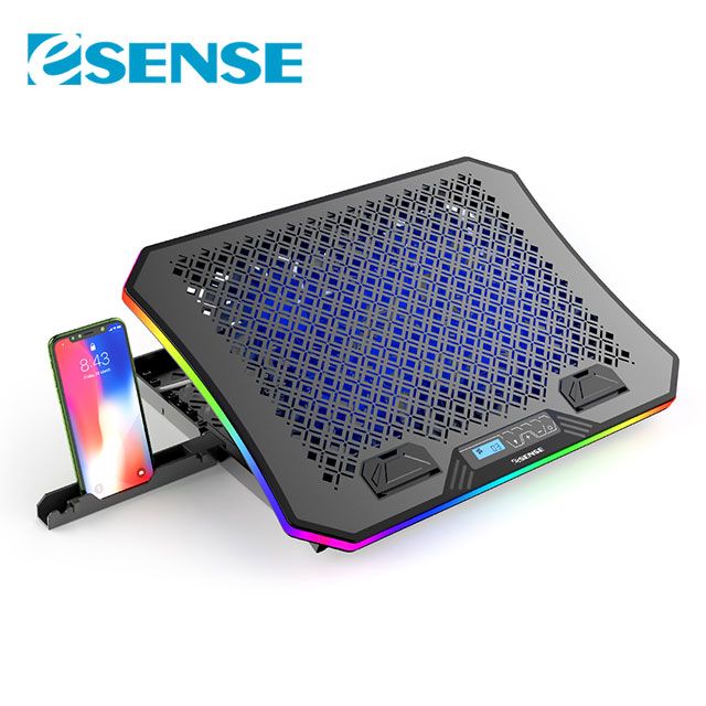 Esense 逸盛  G20 RGB 電競筆電散熱墊