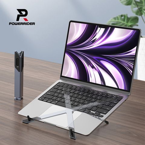 PowerRider PH306 型鋁合金折疊筆電支架